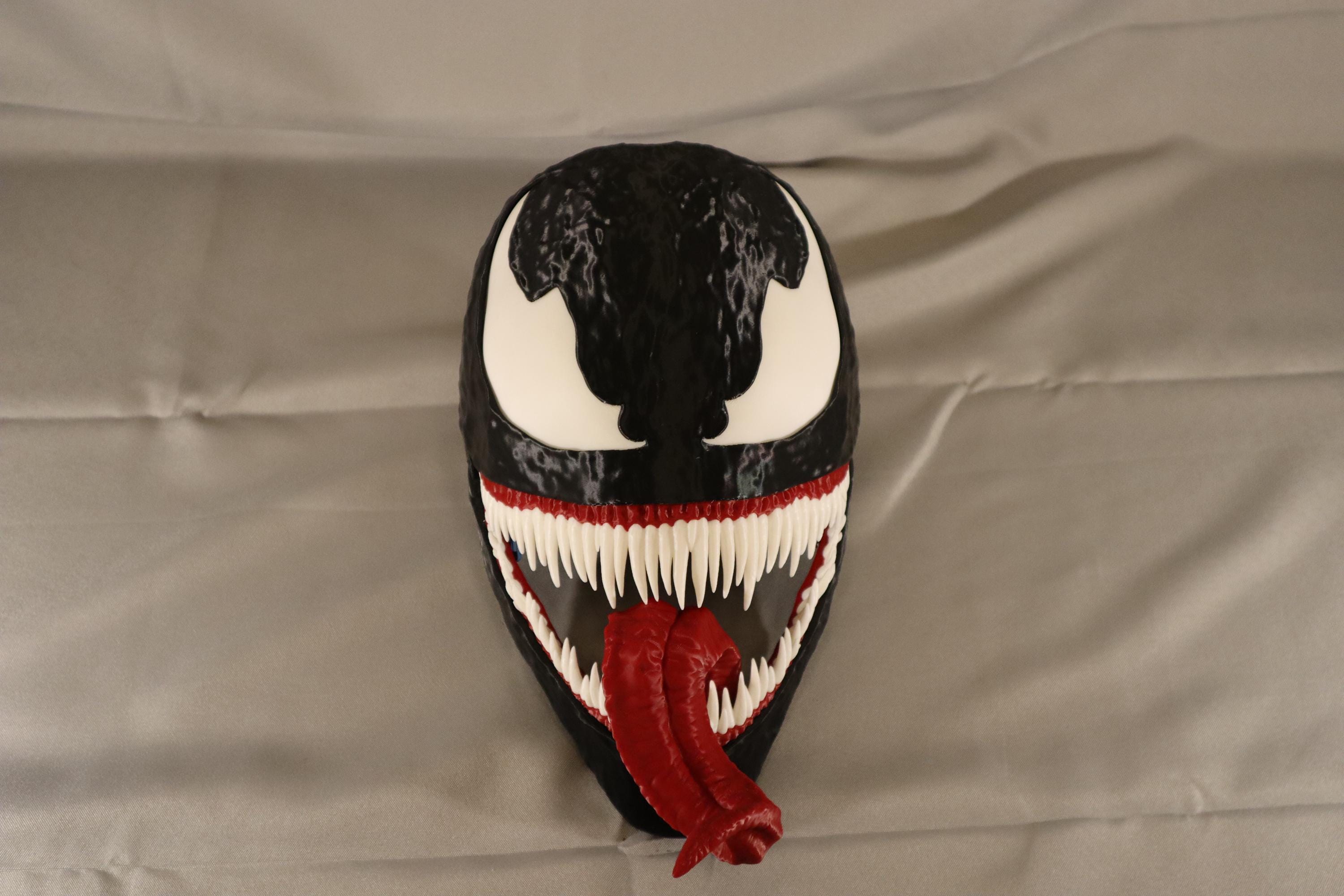 Unleash Your Inner Symbiote! 3D Printed Venom Mask With Magnetic