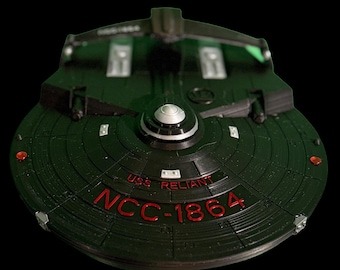 USS Reliant NCC-1864 3D Printed Starship Model, Reimagined Sci-Fi Display, Star Trek Collector Gift