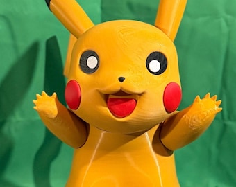 Life Size pocket monster Toy, 16-Inch 3D Printed Collectible