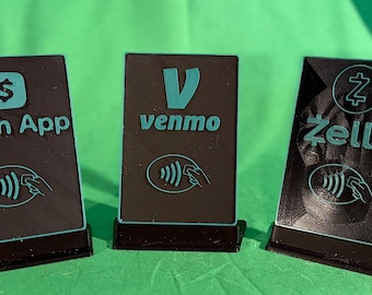NFC Payment Stand, Custom Tap-to-Pay Display for Easy Checkout
