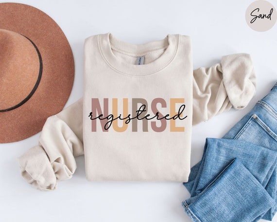 Registered Nurse Sweatshirt, Nurse Gift For Nursing Student Grad Gift For Registered Nurse Sweater, Nurse Grad Sweatshirt RN Crewneck