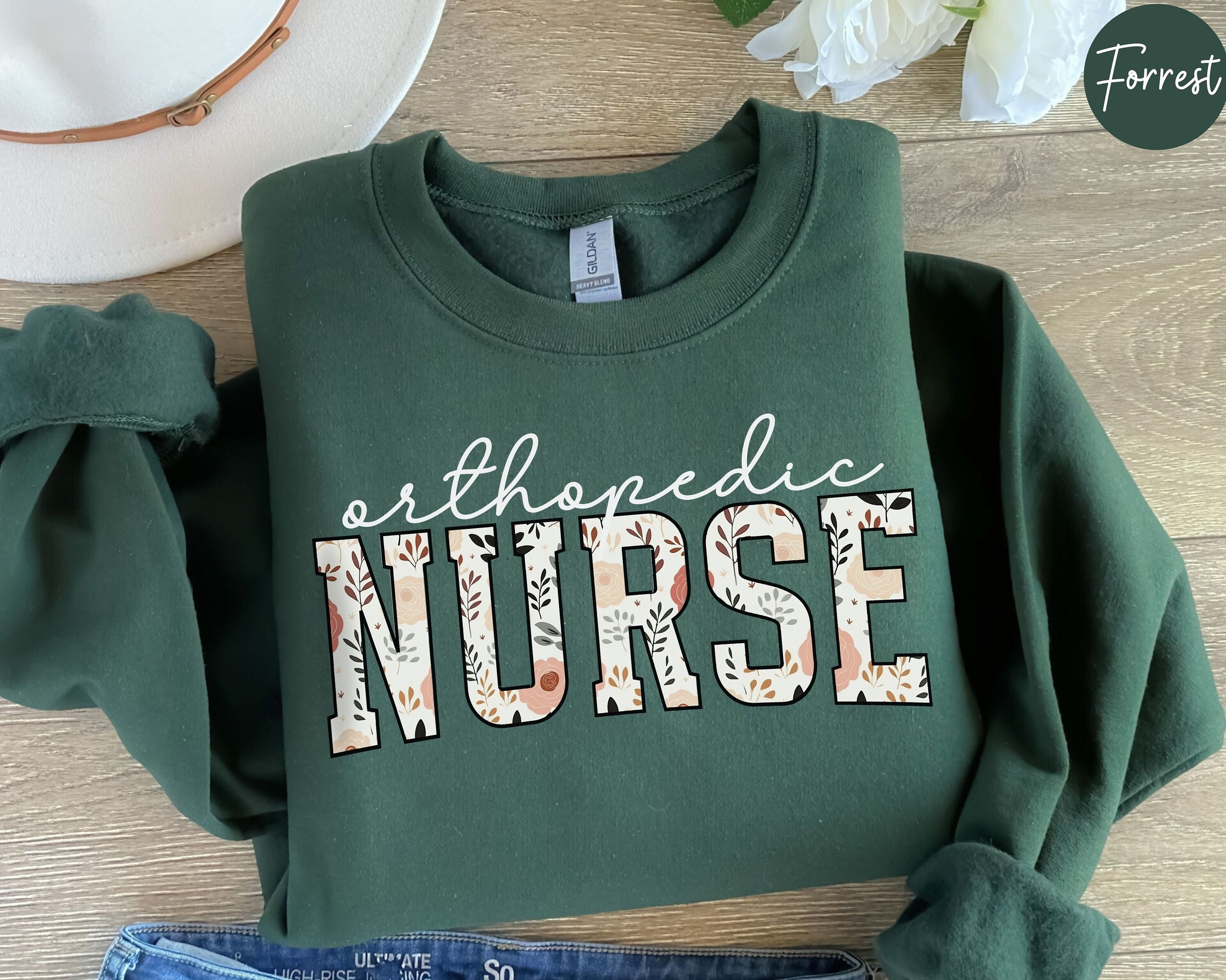 Rn Christmas Sweater Custom Orthopedic Nurse Sweatshirt