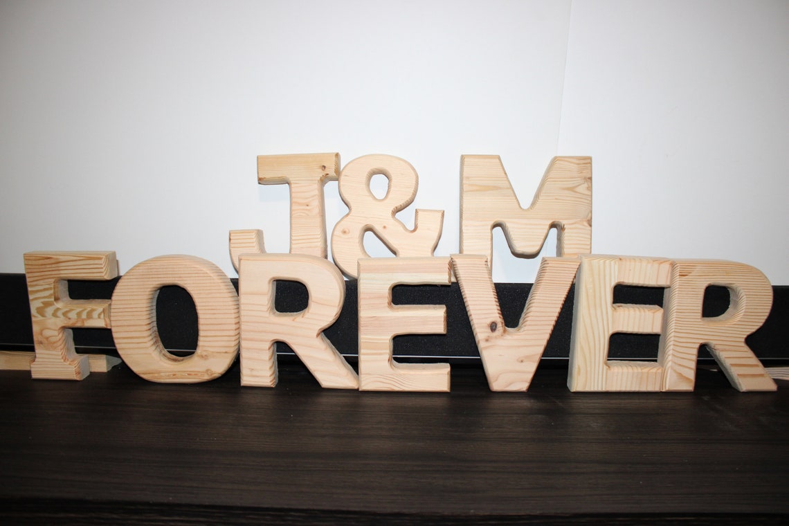 Sign Letters 9 Inch 9 Inch Wooden Alphabet Letters - Etsy