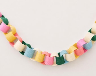 Handmade Felt School Days Banner & Garland Set, Classroom Decor