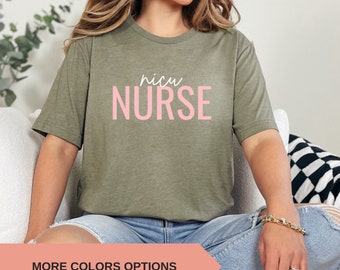 NICU Nurse Bella Canvas Shirt, RN LPN Gift