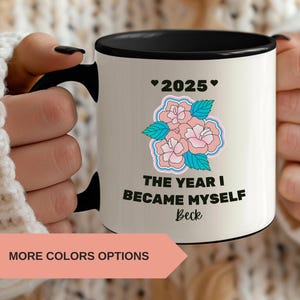 Personalized Trans Pride Mug, Name Change Gift