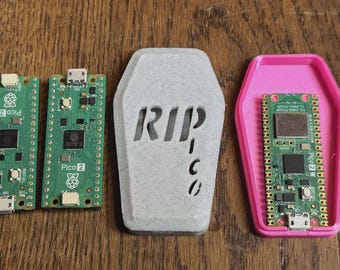 Raspberry Pi Pico 3Dプリントケース、電子工作用DIYマイクロコントローラーケース、メーカーギフト、STEMプロジェクト