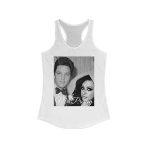 Vintage Iconic Couple Racerback Tank, Retro Style Top, Summer Shirt, Music Lover Gift, Festival Wear, Casual Chic Tank