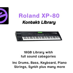 Roland XP-80 Kontakt Library 18GB