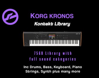 Korg Kronos Kontakt Library 75GB