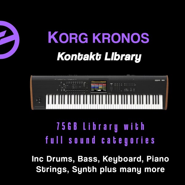 Korg Kronos Kontakt Library 75GB