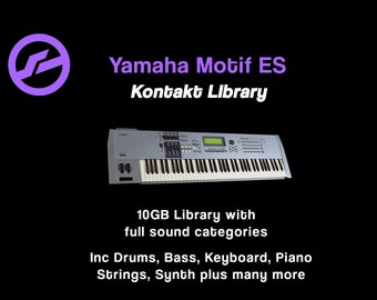 Yamaha Motif ES Kontakt Library 10GB