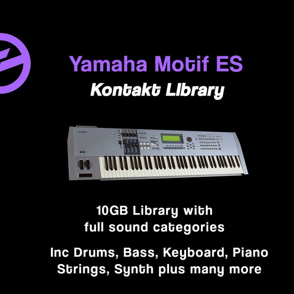 Yamaha Motif ES Kontakt Library 10GB