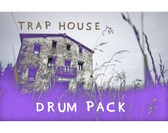 Trap House DRUM PACK 500+ SAMPLES 808'S inklusive