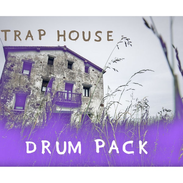 Trap House DRUM PACK 500+ SAMPLES 808'S Included