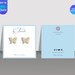 PRINTABLE Earring Card Template Editable Earring Display Card Earring ...