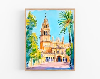 インテリア コートヤード セビリア ギャラリー ウォール アート