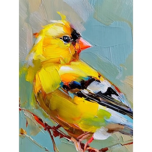 Canary Painting - Etsy
