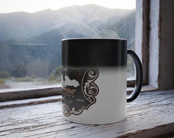 Straight Glindin' (White) Color Morphing Mug, 11oz