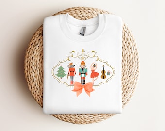 Nutcracker Ballet Christmas Girls Shirt PNG PDF SVG Instant Digital Download Cricut Silhouette Sublimation File