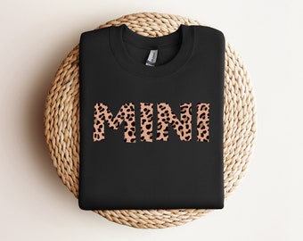 Mama and Mini Cheetah Print Mom Daughter Matching T Shirts PNG PDF JPEG Svg Instant Digital Download Cricut Silhouette File