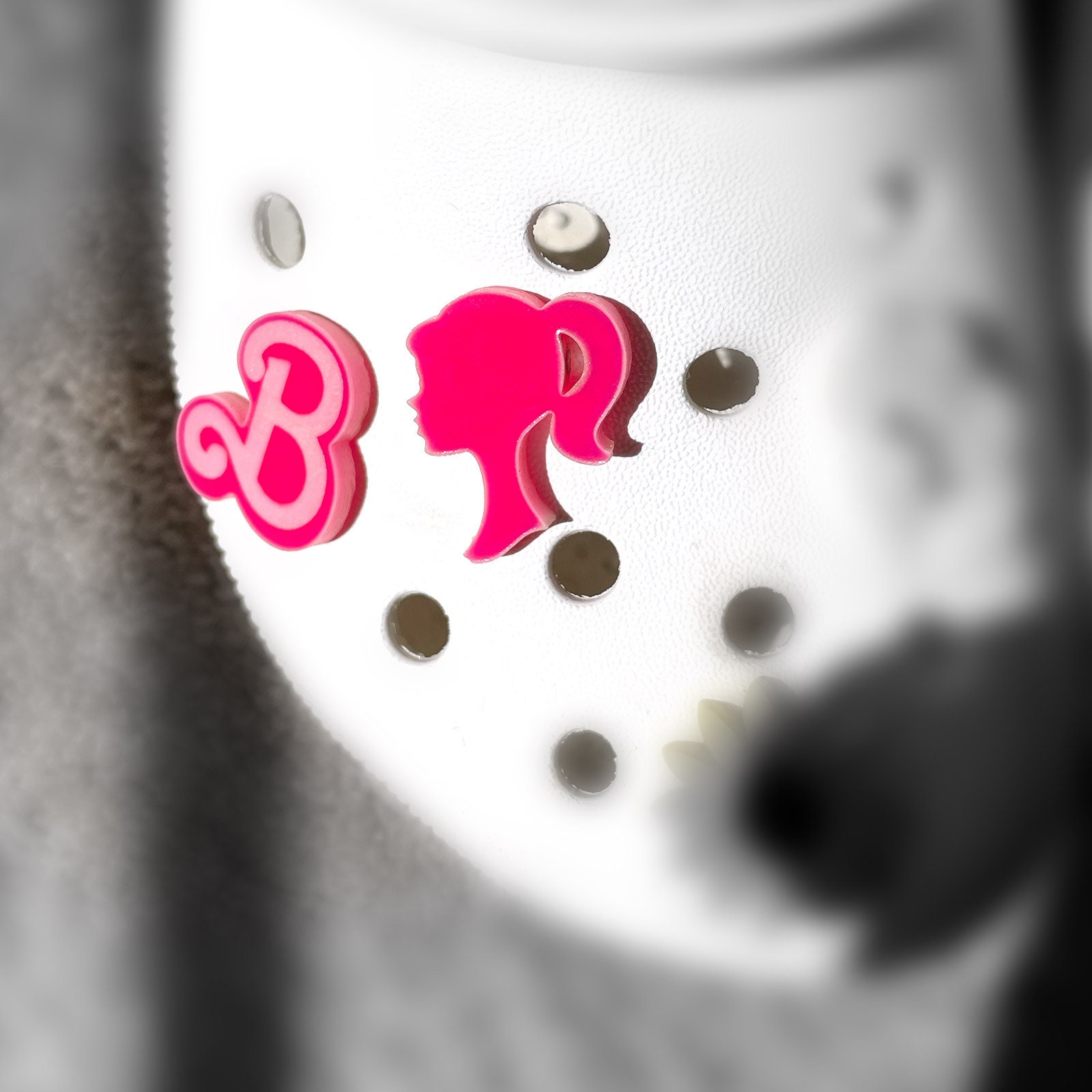 B' For Barbie Logo Croc Charm – Cuul Apparel
