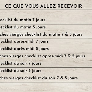 to do list pour enfant