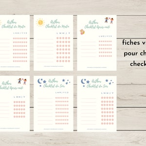 routine pour enfants