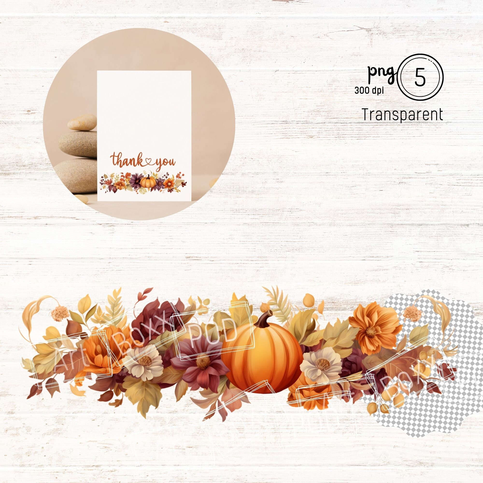 Fall PNG, Fall Border PNG Vol 2, Watercolor Clipart, Fall Decor Images ...