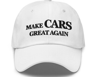 Make CARS Great Again Cap, Maga, Trump 2024, Sommer, Unisex