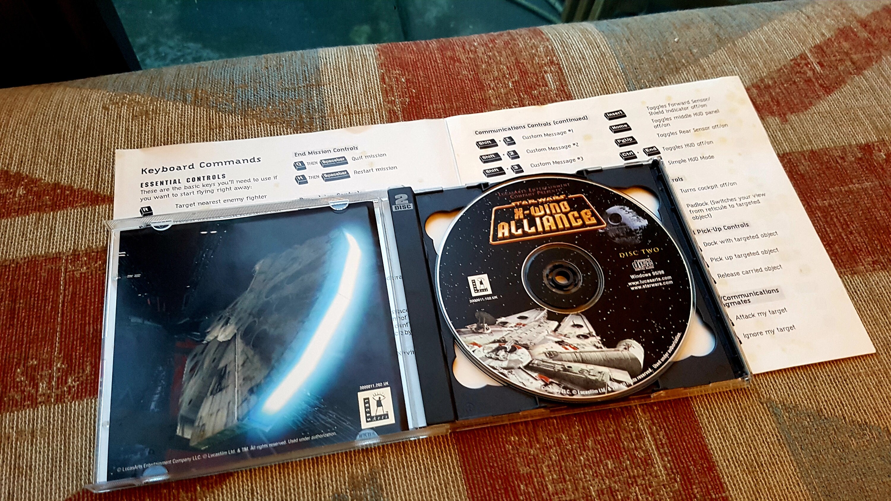 1999 - Star Wars: X-wing Alliance PC Game - Big Box - Etsy