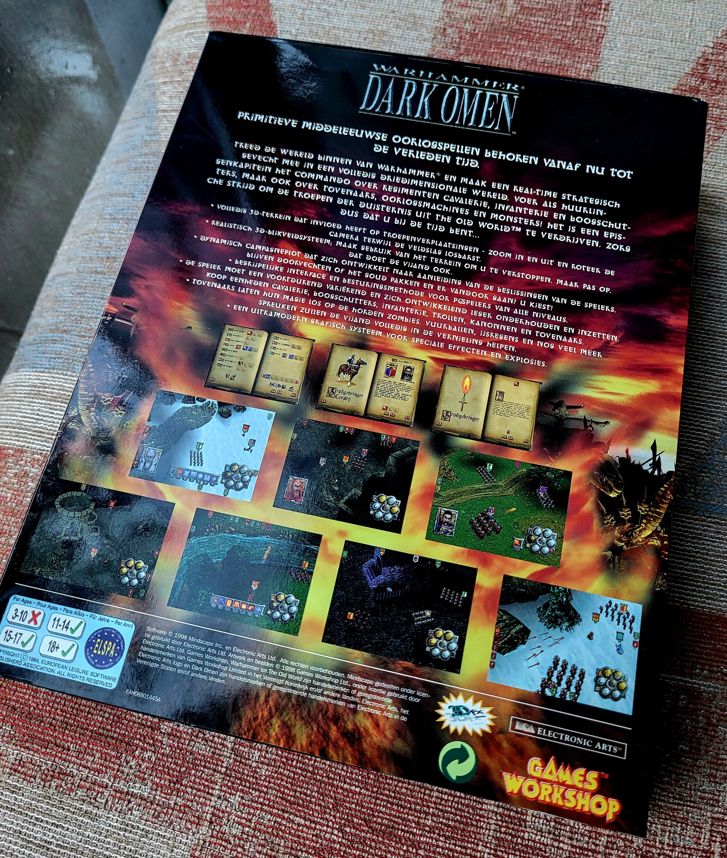 1998 - Warhammer Dark Omen - PC Big Box - Pristine Condition - Etsy