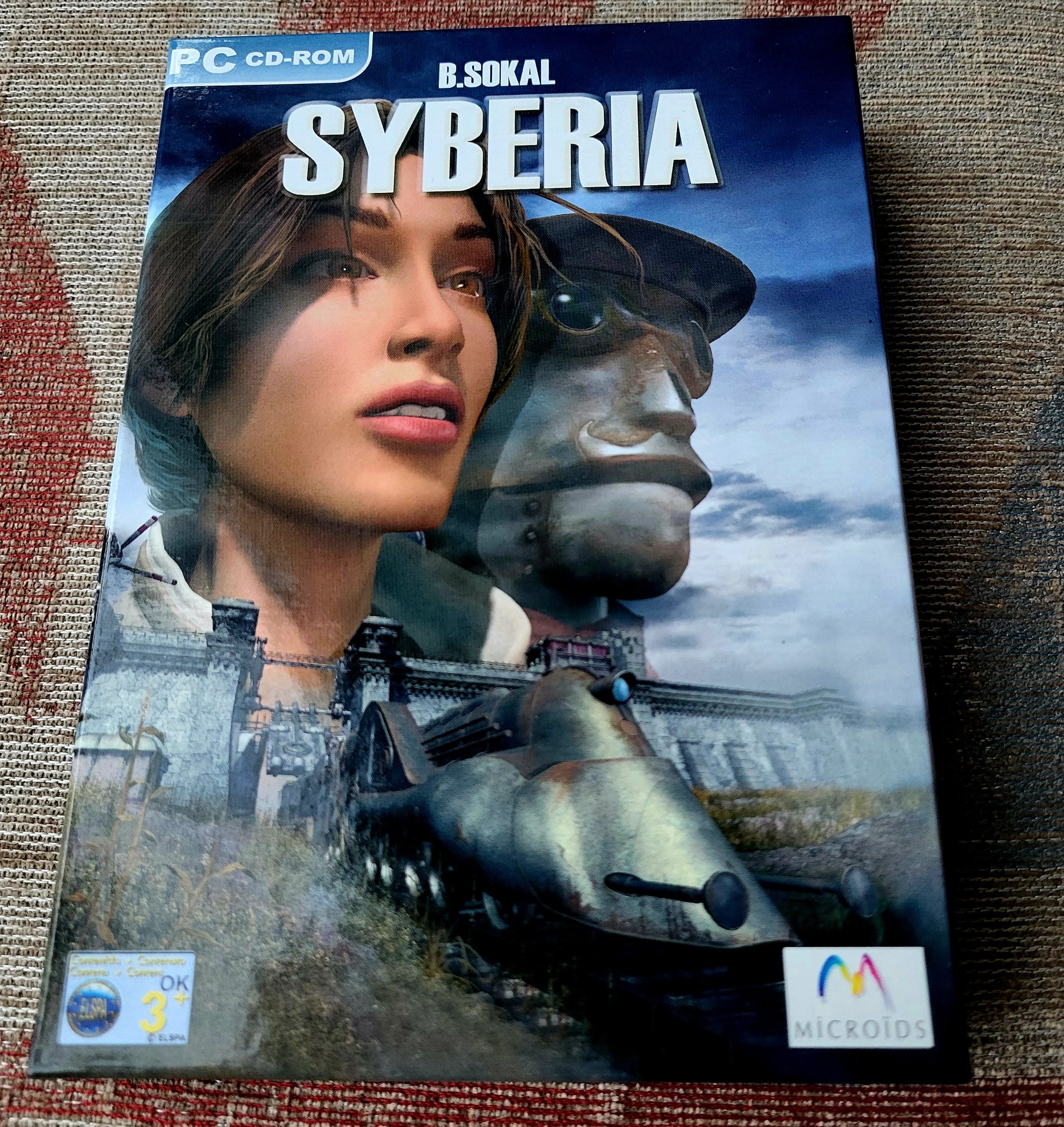 サイベリア　PC-9800 CD-ROM MS-DOS版　新品　cyberia 2002 - Syberia - PC Box - CD - Pristine Condition - Etsy