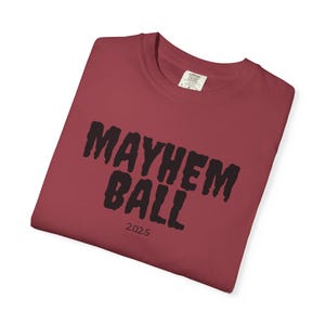 Mayhem Tour 2025 Merch Shirt, Fan Gift for Little Monsters, Pop Star Graphic Concert Shirt