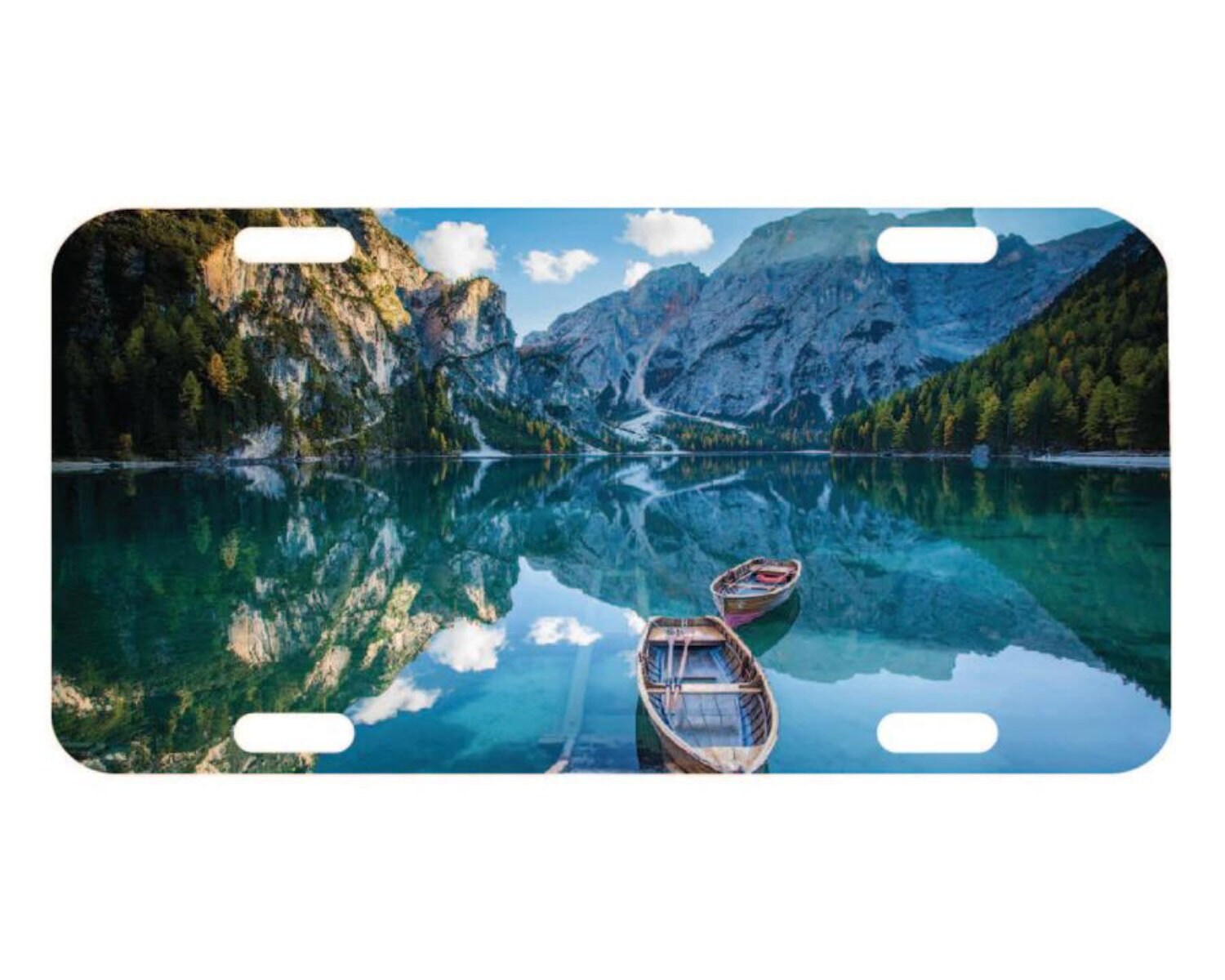 Mountain Lake Canoe License Plate Tag Graphic for Truck SUV Car Etsy