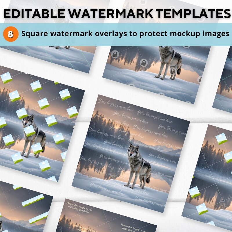 Do Not Copy Watermark - Etsy