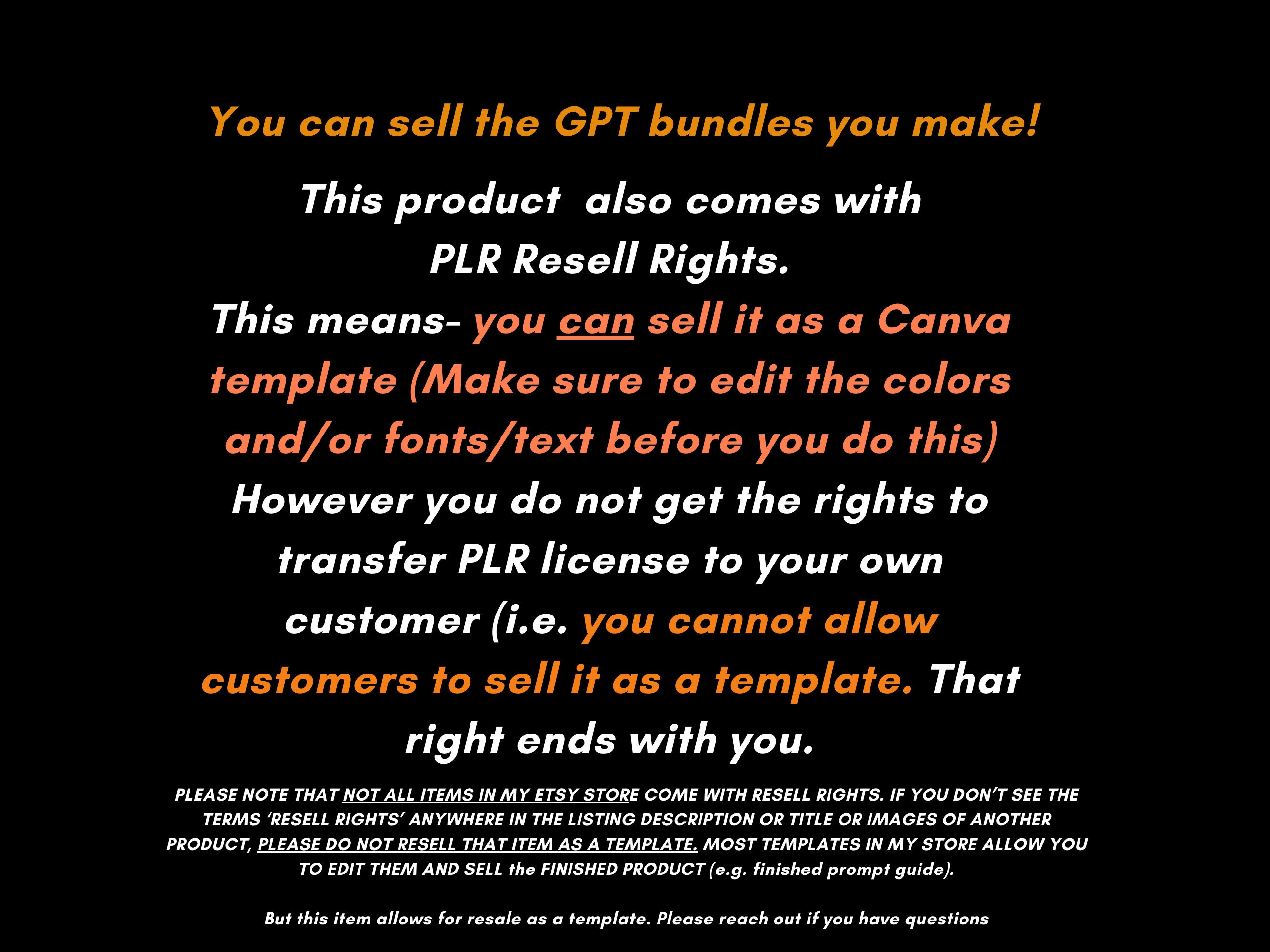 PLR Canva Template for Digital Product & GPT Bundles With Resell Rights ...