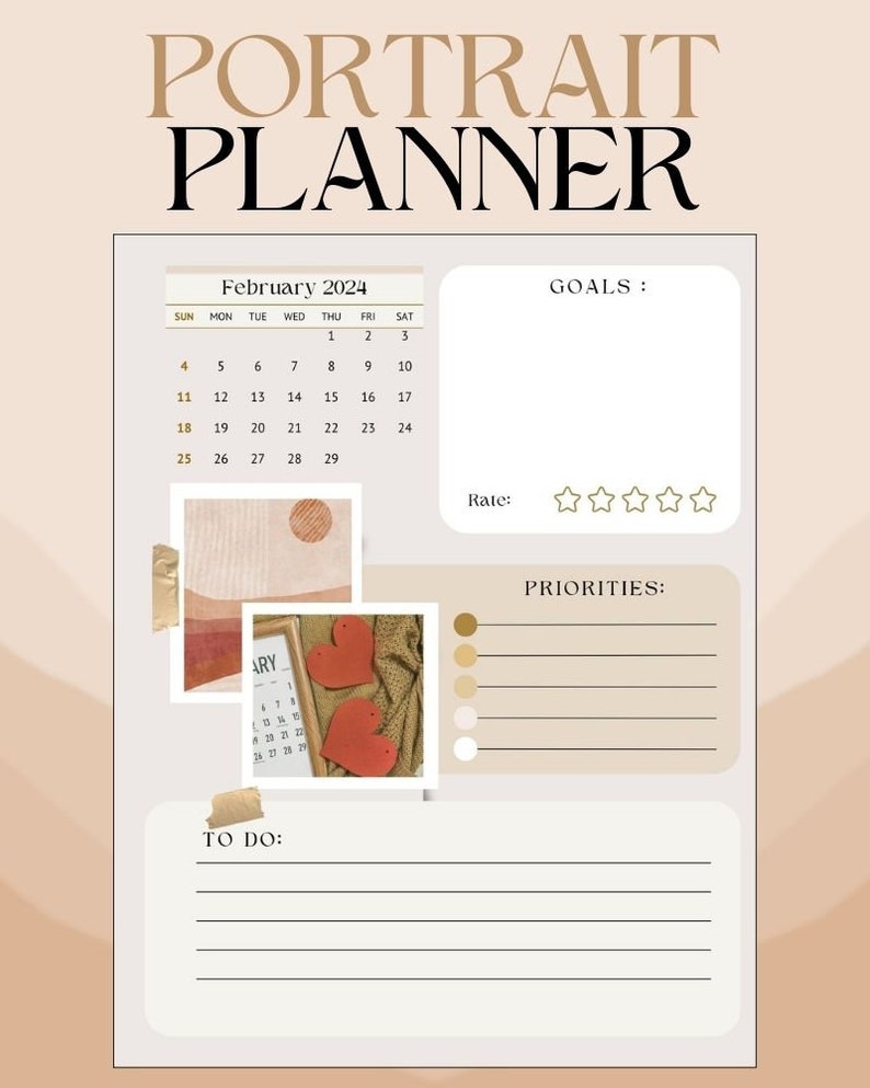 2024 Planner Printable Monthly Calendar Editable - Etsy