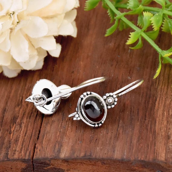 シルバー900 ボヘミアンガーネットリング ヴィンテージ チェコ