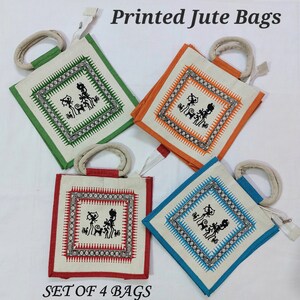 Handgefertigte Jutetaschen, Jute-Strandtasche, Brautjungfer Vorschlag Geschenke, Muttertagsgeschenke, umweltfreundliche Taschen, Rückgabegeschenktaschen für alle Gelegenheiten