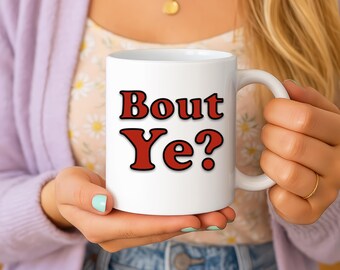 Bout Ye Mug – Belfast Slang Mug, Northern Ireland Gift, Funny Irish Saying Cup, “How Are You” Coffee Mug