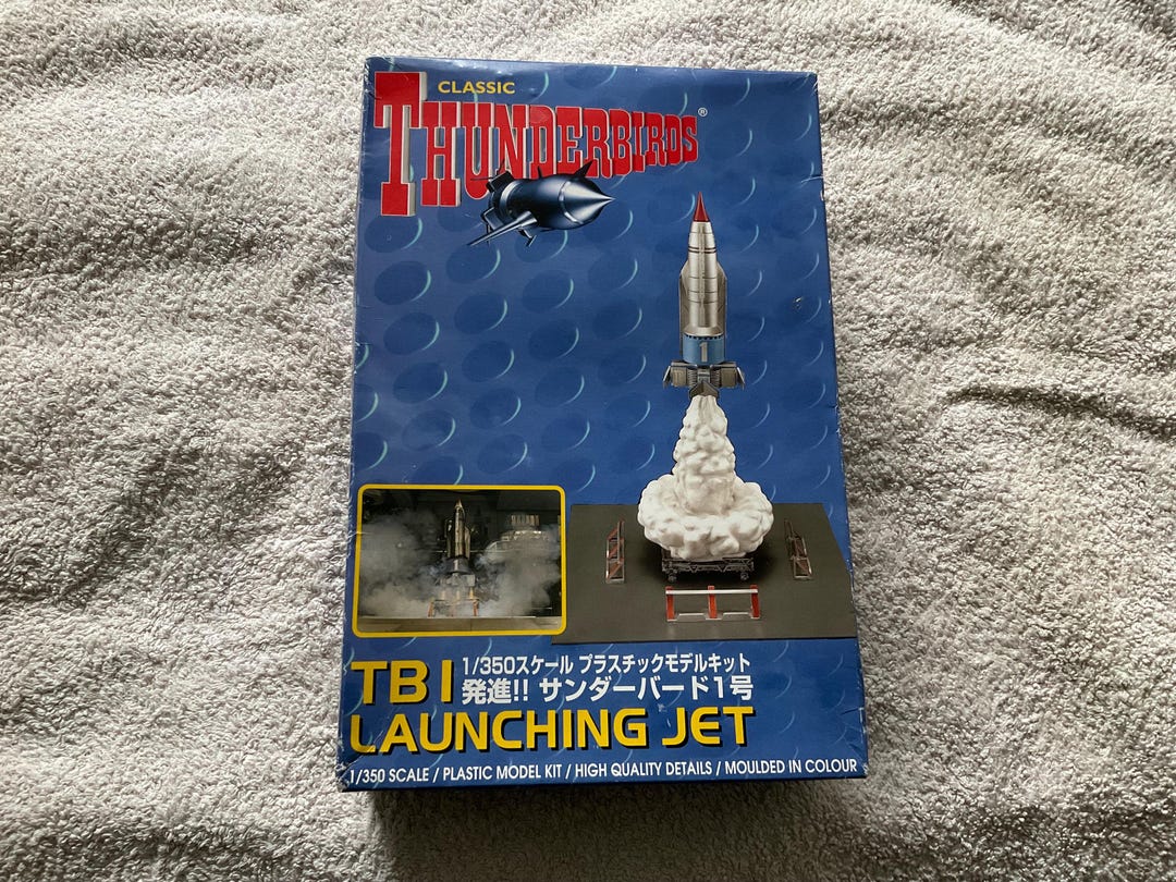 サンダーバードTHUNDERBIRD TB1 LAUNCHING JET Amazon.com: Dragon Models Thunderbirds TB1 Launcher with