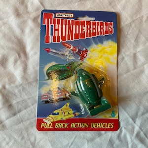 C'est parti pour les Thunderbirds ! Blister modèle à rétracter de Thunderbird 2.