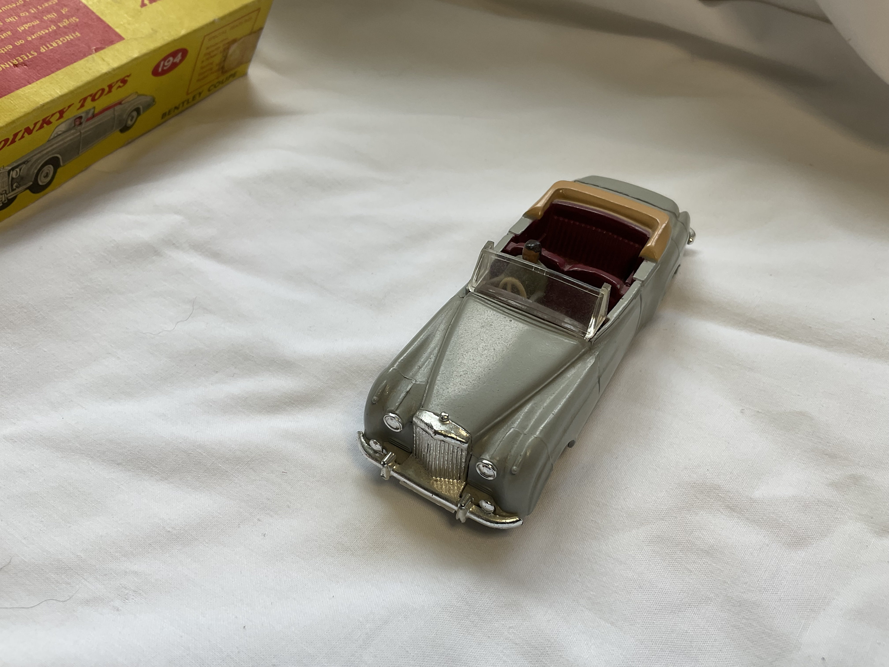 ミニカー DINKY No.190 BENTLEY COUPE Dinky Toy 194. Bentley Coupe. - Etsy