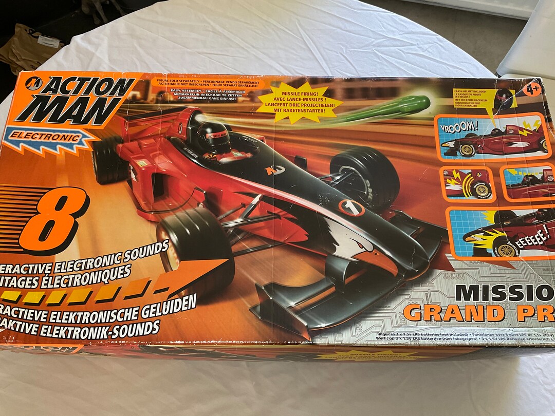 Action Man - Mission Grand Prix - Etsy