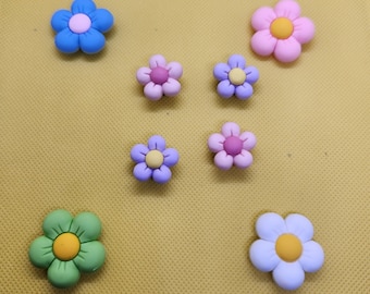 Flower Shoe Charms| Flower & Butterfly for Clogs | Cute Shoe Charms | Shoe Accessories | Gifts
