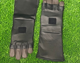 Book Of Boba Fett Inspired leather Gloves