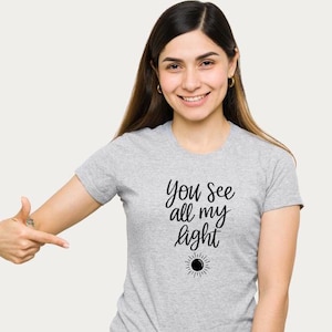 Você vê toda a minha luz Svg Png Citação da Bíblia Svg Design Fé Svg Fé Png Religioso Png Svg Cristão Svg Sublimação Arquivo de corte