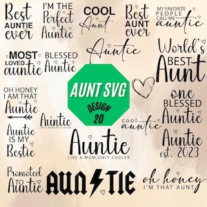 Ensemble Svg tante, Svg cool tante, lot Svg tante, tante citations Svg, Svg dictons tante, Svg tante rétro, cool tante club Svg, fichier Png