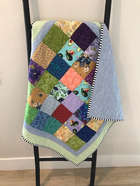 Scrappy Windows - Cedar Baby Quilt Kit